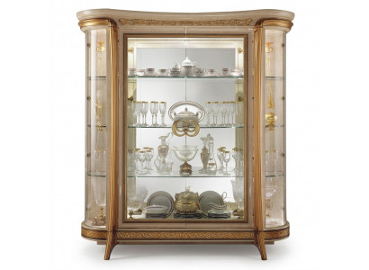 Vitrine kast Vitrines Woonkamer kasten Show Design Italiaanse meubels Nieuw
