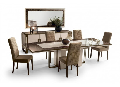 Eettafel Tafel Eetkamer Woonkamer Set Hout Ontwerp Tafels 200x102/280cm