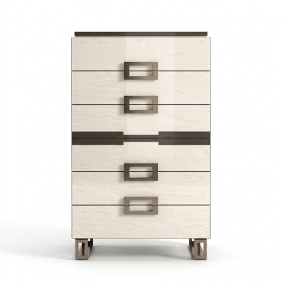 Hoge ladekast dressoir ladekasten 6 laden hoge kast kast hout meubels nieuw