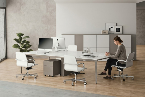 Vergadertafel Meeting 320cm groot Tafel vergadertafel Modern Kantoor Tafels nieuw