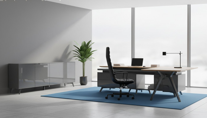 Ontwerp bureau Italiaanse meubels Inrichting computermeubels Tafel Frezza