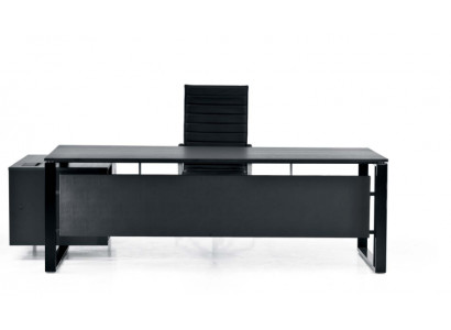 Schrijftafel computertafel kantoormeubelen tafel hoekbureau advocatenkantoor praktijk meubels