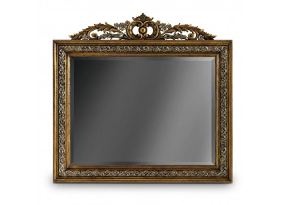 Klassieke ontwerpspiegel wandspiegel Vierkant Barok Goud Model BV1579O