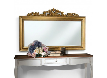 Klassiek designer echt houten frame XXL spiegel 184x117 spiegel - Model BV