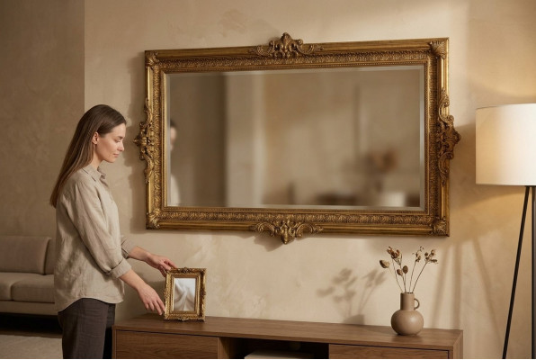 Meubels Wonen Interieur Wand Spiegel Kapstok Nieuw Muurspiegel Decoratie