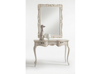 Kaptafel Kaptafel Cosmetische tafel met spiegelplanken consoles Nieuw