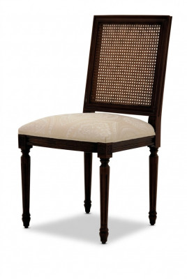 Ontwerp van luxe textiel fauteuil Nieuwe stoel met armleuning Eetkamerstoelen Eetkamerstoelen