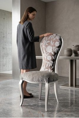 Luxe stoel Koninklijke stoelen Eetkamerstoel Bureaustoel Moderne fauteuil Stoelontwerp