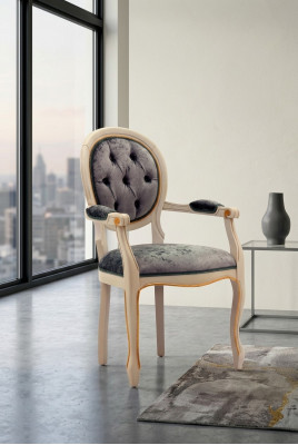 Bruine fauteuil stoel ontwerp bekledde stoel stoelen eetkamerstoel bureaustoel modern