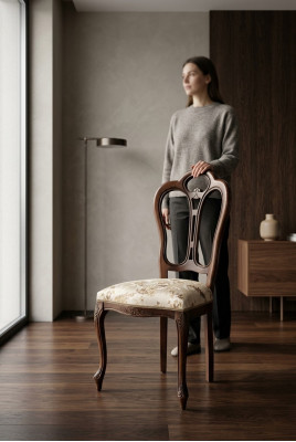 Koninklijke stoelen eetkamerstoel bureaustoel modern fauteuil stoel ontwerp gestoffeerde stoel