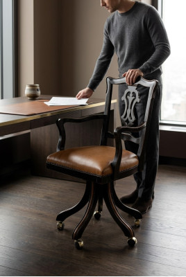 Ontwerper meubels Kantoorstoel luxe draaibare bureaustoel stoel gestoffeerde stoelen nieuw