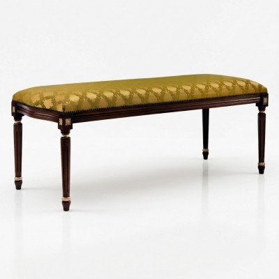 Ontwerp luxe voetenbank gestoffeerde moderne zitmeubel textiel ontspannings bijzetbank Chesterfield sofa.
