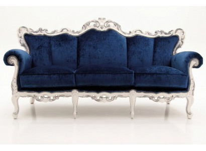 Textiel Bank Bank Beklede Bank 3-Zits Banken Sofa's Art Deco Driezits Nieuw