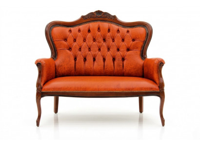 Art deco tweezitsbank Nieuwe bank 2-zits designbanken gestoffeerde banken textiel relax