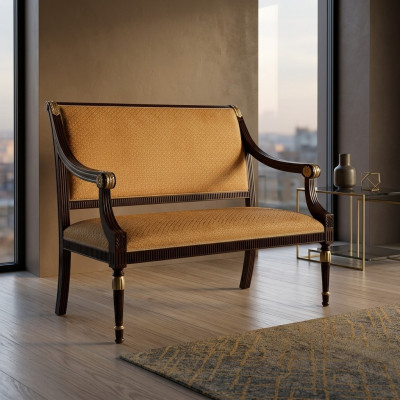Designer kantoor Bureau Kantoor Bank Bank Bank Bank Sofa 2-zits stoffen bank Bankbekleding