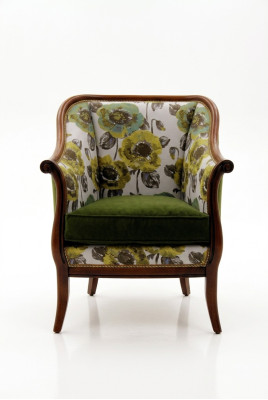 Polster zitbank Fauteuils Nieuw Stoel Bank Bekleding Designer Stof 1 Zitter