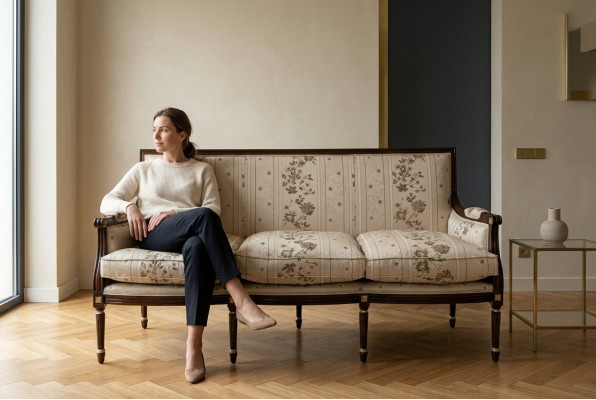 Ontwerp bekledde luxe zitbank bank textielbank 3-zitter textiel driezitter.