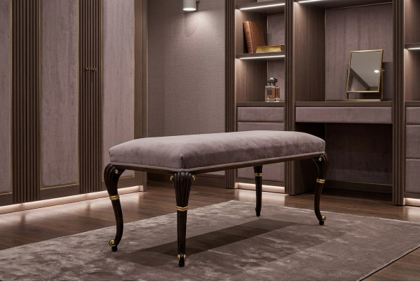Voetenbank Ottomaans meubelkruk Ottomaanse kruk Bank Poef bekleding Bijzettafelkruk