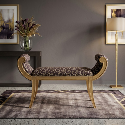 Hocker Poef Voetsteun Meubels Wonen Banken Zit Textiel Klassiek