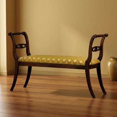 Ottomaanse Chaise Longue Zitbank Gestoffeerde Voetenbank Poef Bijzettafel Bank