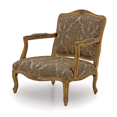 Klassieke meubels Luxe 1-zitsbank Nieuwe fauteuil Banken Klassiek Textiel