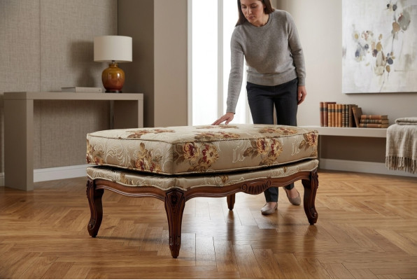 Chaise longue zitbank Italië meubels Nieuw kruk voetenbank bijzettafel Ottomaanse