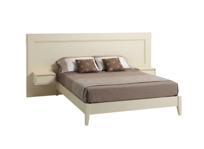 Ontwerp Moderne Luxe Meubels 4-delig Set Hotel Inrichting 2x Bedden + Nachtkastje