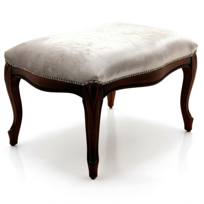 Ottomaanse zithoek Chaise Gestoffeerde Poef Blauw Nieuw Ontwerp Beklede Voetenbank