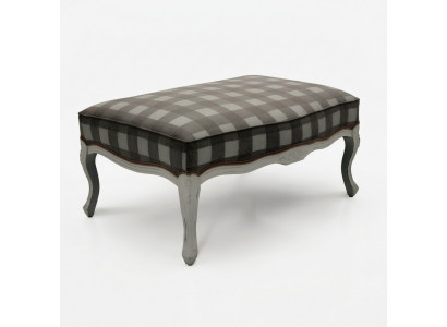Ottomaans meubelkrukje Ottomaanse voetenbank Kruk Sofa Poef Beklede bijzettafel