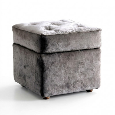 Voetenbank Ottomaans Meubelkruk Ottoman Kruk Bank Poef Bekleed Bijzettafelkruk