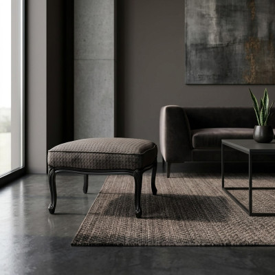 Textiel kruk kruk gestoffeerde voetenbank bijzettafel ottomaans chaise lounge kleurkeuze