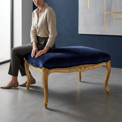 Zitkussen Bank Kussen Zitkruk Bank Textiel Stof Hout Stijl Ontwerper Nieuw