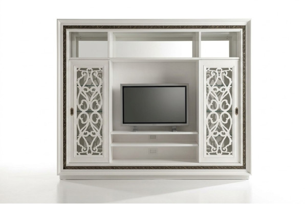 Kast Vitrine Hout Woonkamer Meubelen TV Kastwanden Moderne Design Woonwand