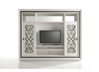 Kast Vitrine Hout Woonkamer Meubelen TV Kastwanden Moderne Design Woonwand
