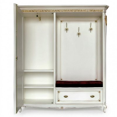 Kledingrek Bovenkleding Kledingkast Gang Spiegel Italiaanse garderobe