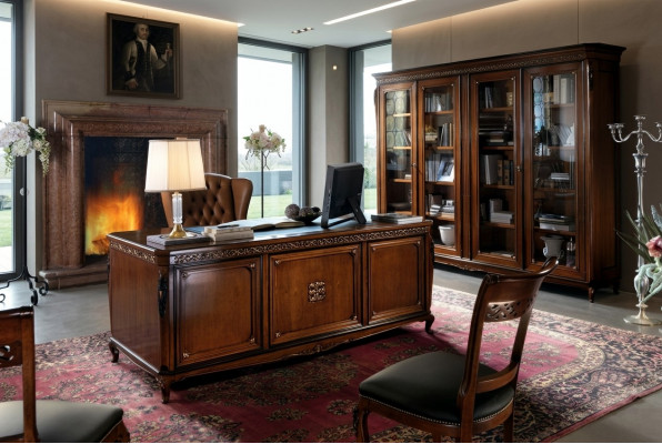 Kantoor bureau + stoel Bureau tafels Houten tafel Stoel Tafels Nieuw 3-delig