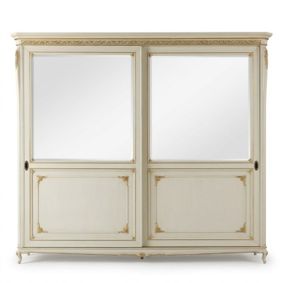 Klassieke kledingkasten Nieuw landhuisstijl kast Garderobe Houten kast