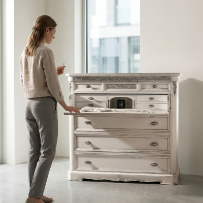 Woonkamer inrichting Dressoir Buffetkast Kast Commode Meubels Italiaans.