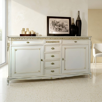 Lage Zijkast Kast Woonkamer Plank Houten Kasten Ontwerp Commode Dressoir