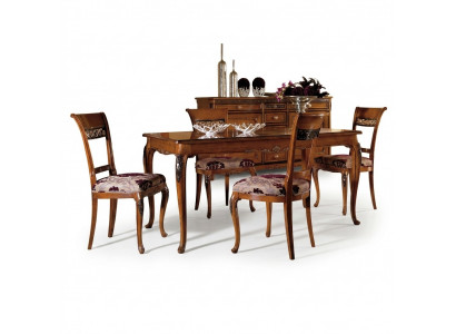 Eettafel Tafel Meubels 4x Stoelen Set 5dlg. Groep Ontwerp Eetkamerset Nieuw