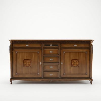Zijkant Laag Bord Kast Woonkamerrek Luxe Designer Commode Dressoir Nieuw