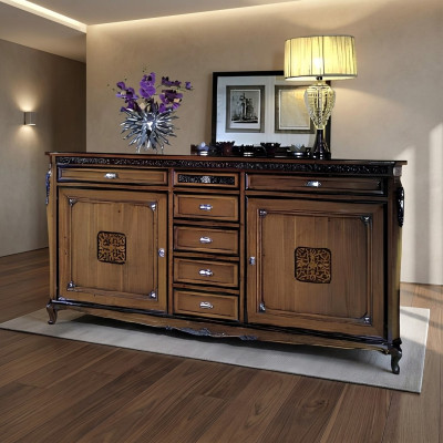 Woonkamer Houten Dressoir Buffet Nieuw Commode Dressoir Lade Vitrine