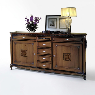 Woonkamer Houten Dressoir Buffet Nieuw Commode Dressoir Lade Vitrine