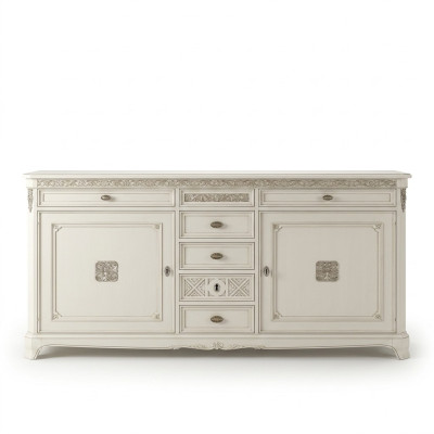 Vitrine dressoir keukenbuffet landhuis rek dressoir kast buffet vitrine