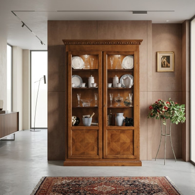 Italiaans meubilair Inrichting planken Vitrines dressoir vitrine buffetkast