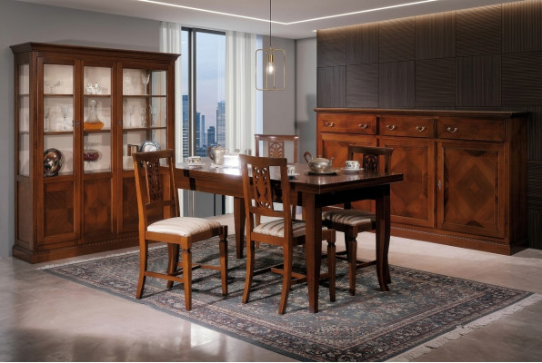 Ontwerpmeubels inrichting tafels massief houten tafel Nieuwe luxe eettafel Italiaans