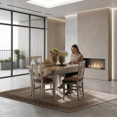 Meubels Inrichting Tafels Massief houten tafel Nieuw Luxe Eettafel Italiaans Design