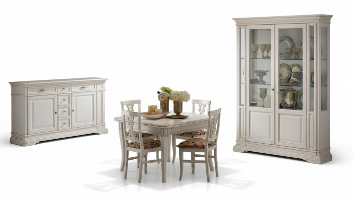 Garnituur Tafel Eetgroep 5 dlg. Tafels Nieuwe Garnituur Eettafel 4 x Stoel Set Set
