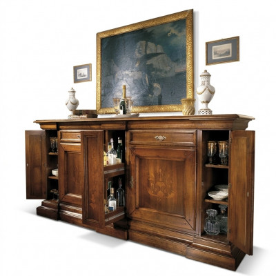 Meubels Italiaans design dressoir ladekast klassieke kast massief hout