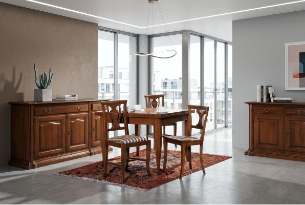 Italiaanse eettafels Tafel hout Tafels Meubels Eettafel Antieke stijl Massief hout